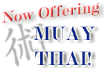 We Now Offer Muay Thai
